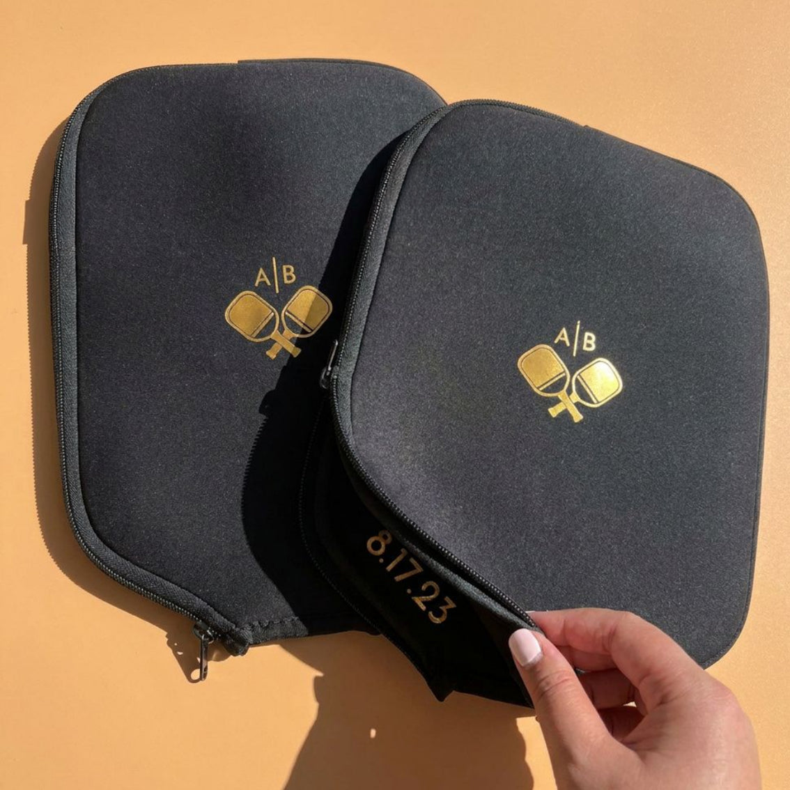 Pickleball Paddle Cover with Hidden Message