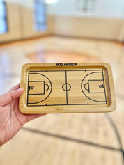 Basketball Wooden Catchall Tray