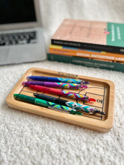 Basketball Wooden Catchall Tray