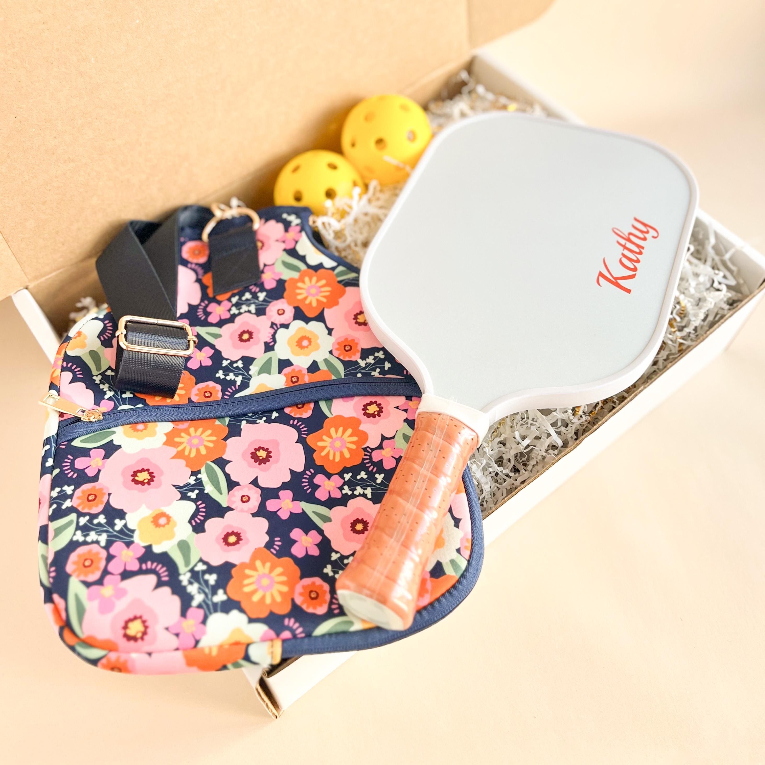 Floral Pickleball Gift Set