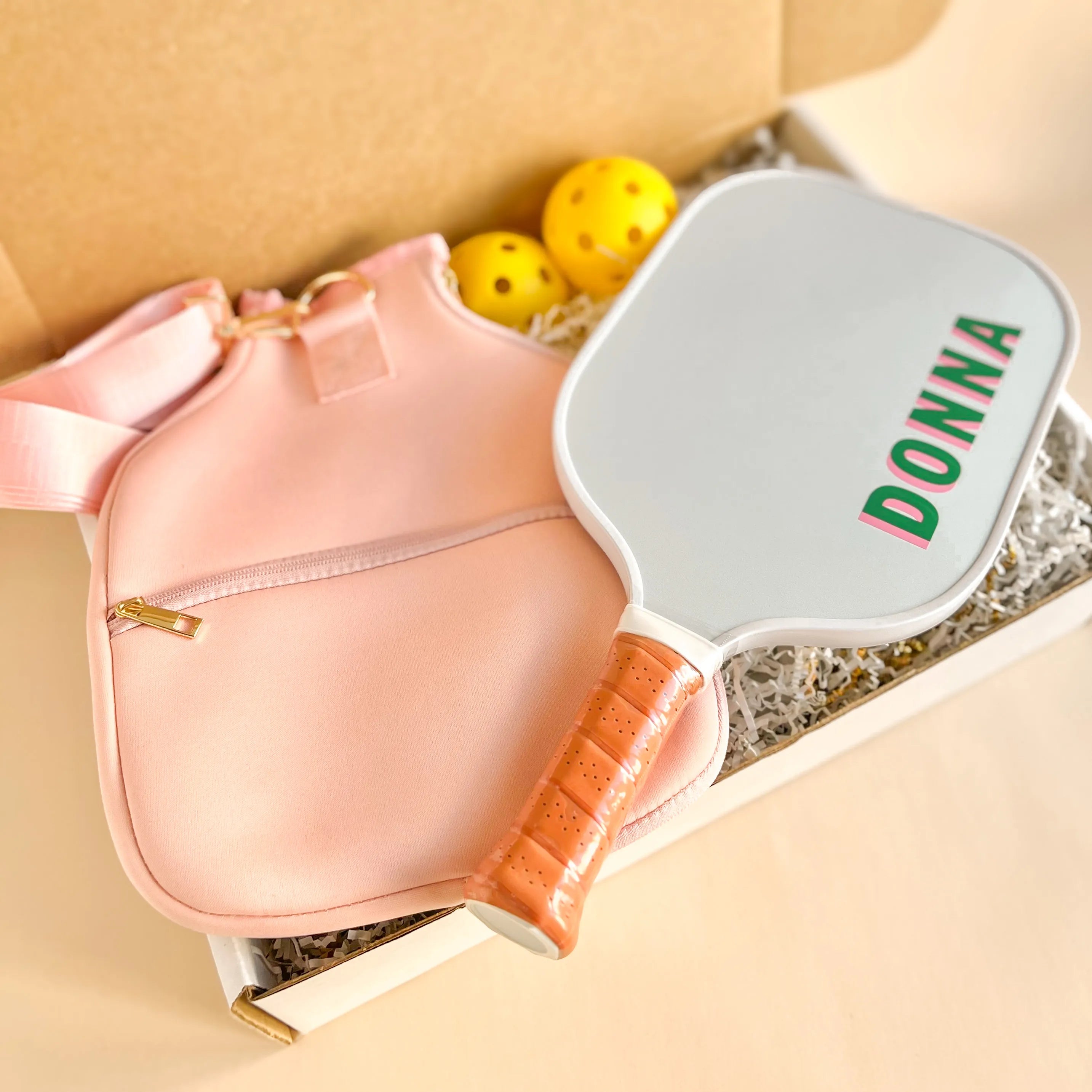 Floral Pickleball Gift Set