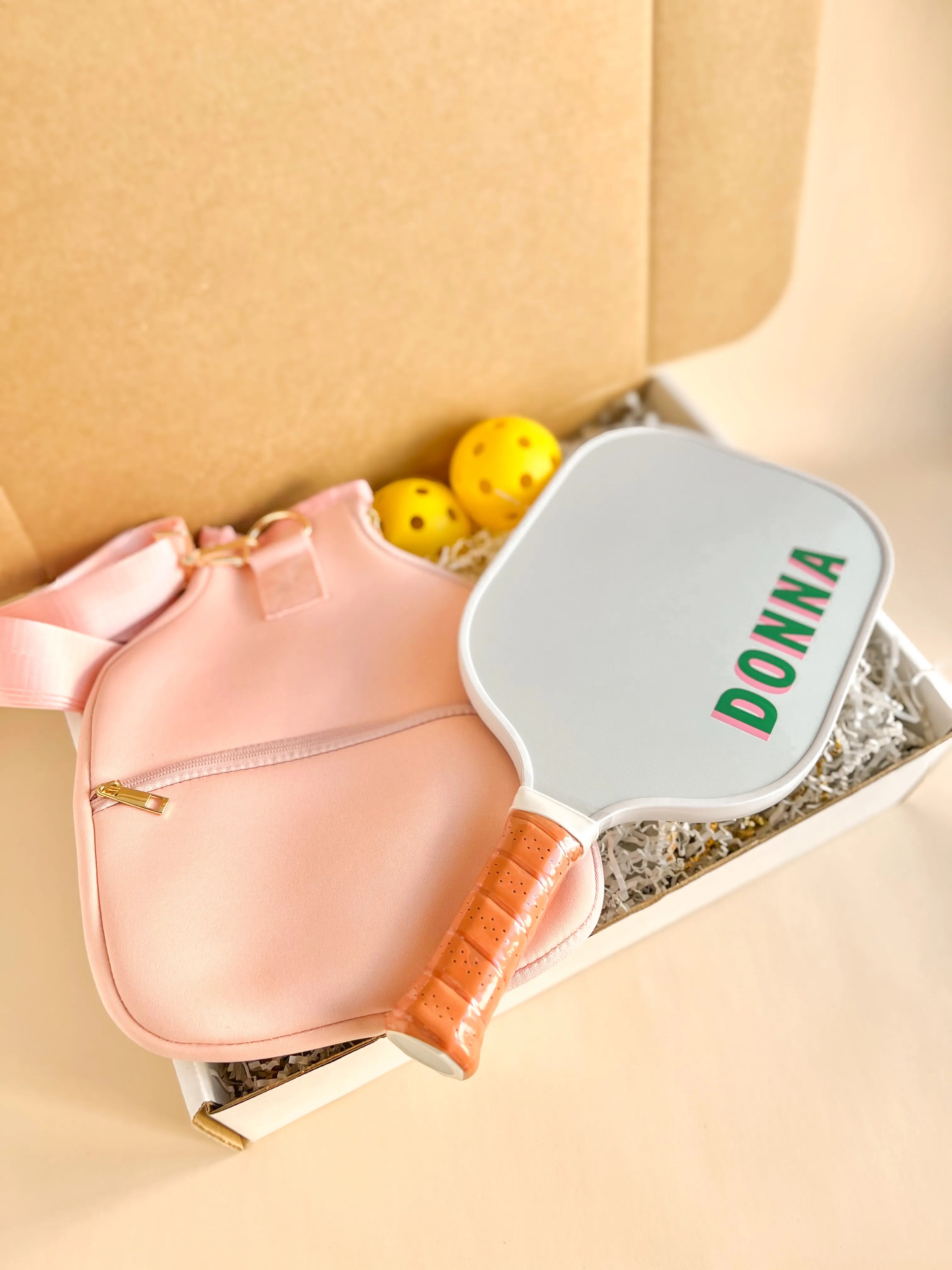 Floral Pickleball Gift Set
