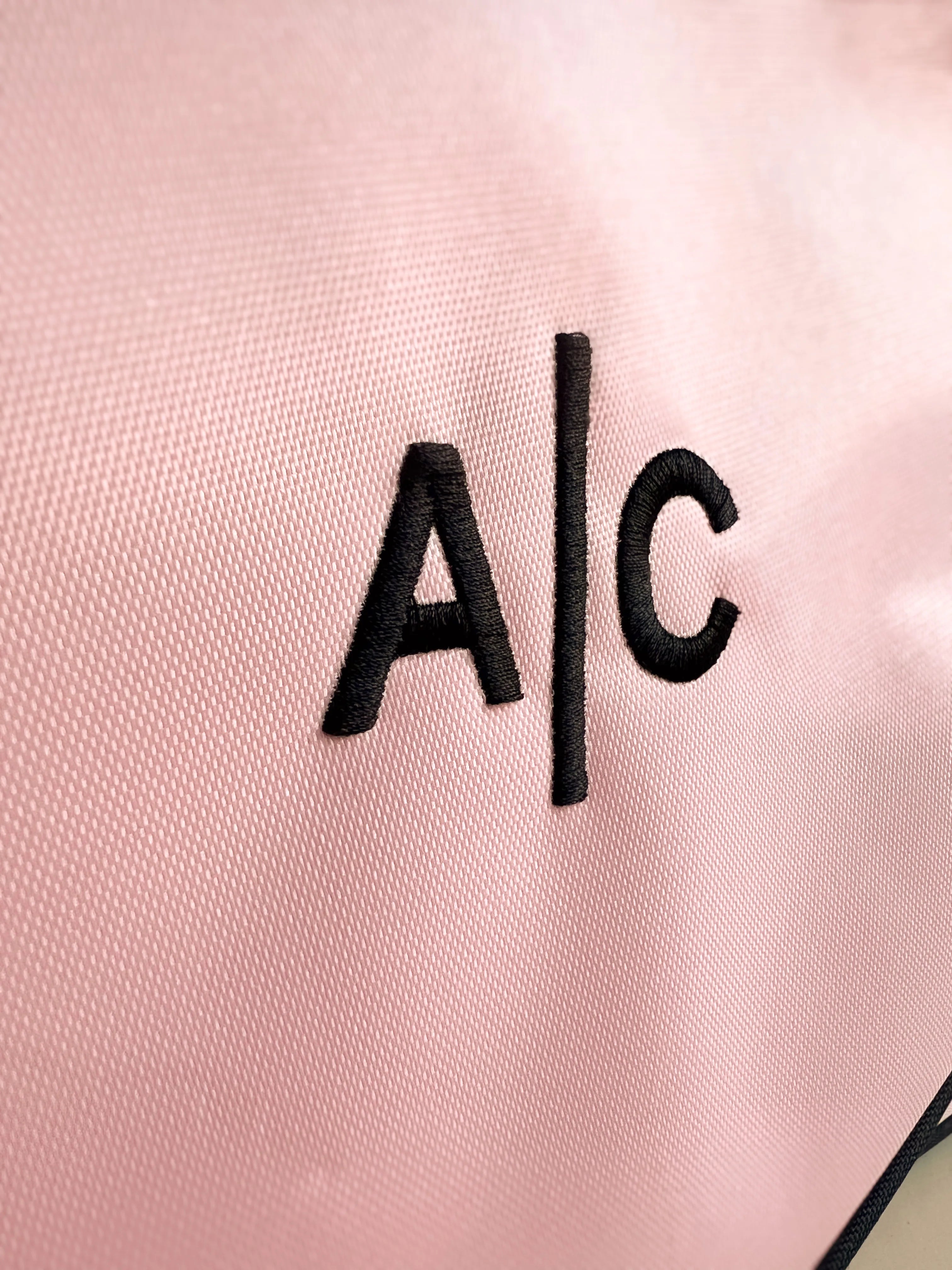 Pink Pickleball Bag for Women with Modern Monogram