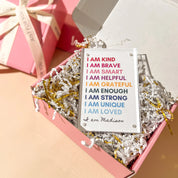 Positive Affirmation Desk Decor for Girls